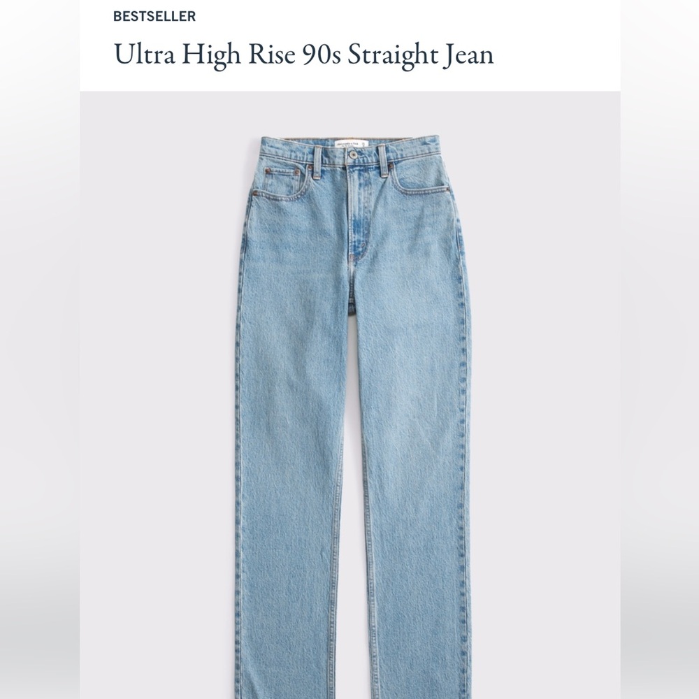 Abercrombie 90’s Straight Jeans